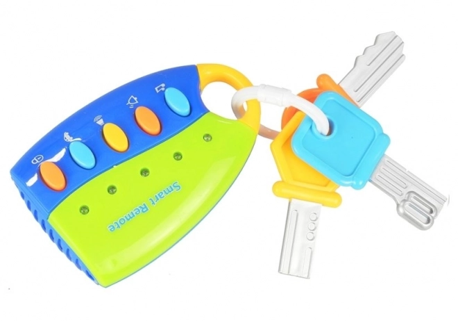 Interactieve muziekspeelset voor kinderen - stuur, telefoon en sleutels