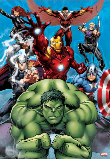 Puzzel Avengers - Verenigd 200 stukjes