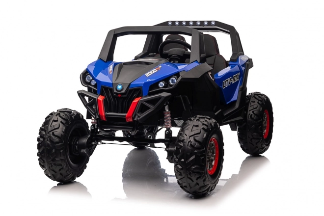 Elektrische kinderbuggy UTV-MX blauw