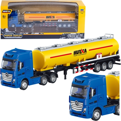 Gele Huina tankwagen 1:50