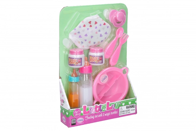Dinner set voor pop