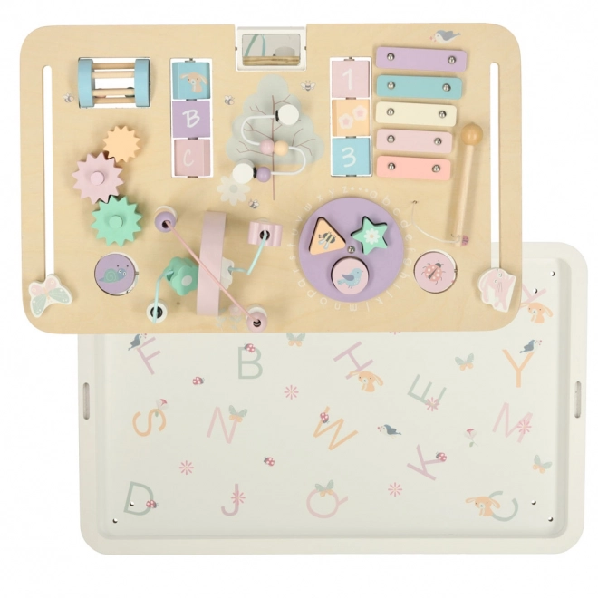 Interactieve Montessori tafel Lulilo roze