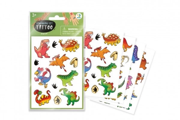 Tatoeages met dinosaurusthema