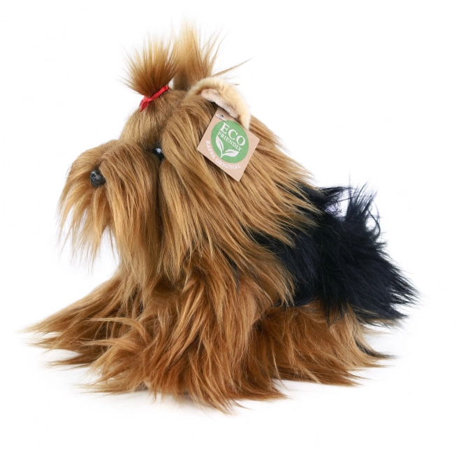 Rappa Pluchen hond Yorkshire terriër zittend 23 cm ECO-VRIENDELIJK