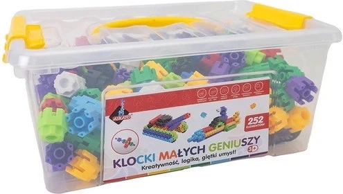 Kleine genieën schroeven blokken 252 stuks