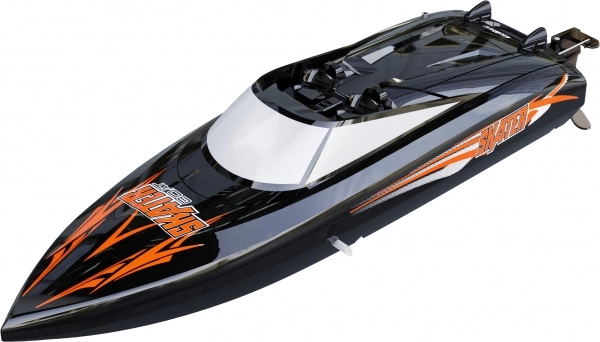 rc boot 2,4 ghz 34 cm met dubbel dek en snelheid 25 km/u