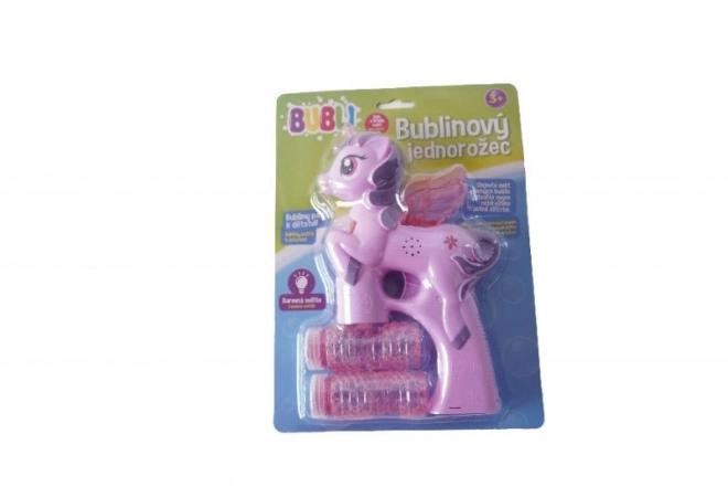 Bellenblaas Eenhoorn met Licht