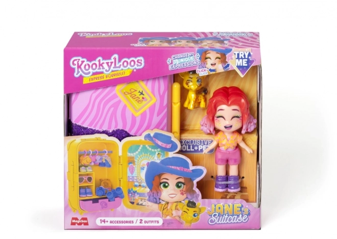 KookyLoos - Jane in koffer met accessoires