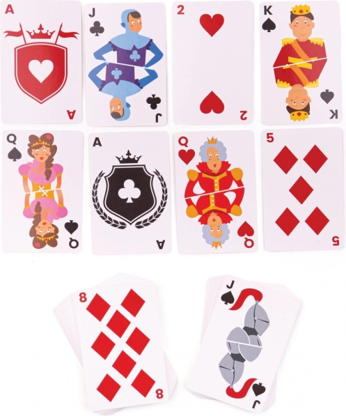 Klassieke speelkaarten BIGJIGS TOYS