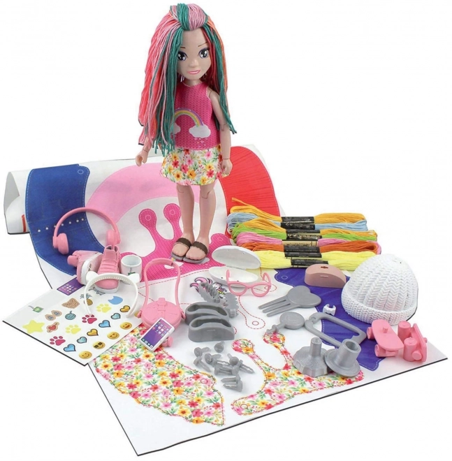 EDUCA Creatieve set Mijn Modelpop Ontwerp: Casual stijl