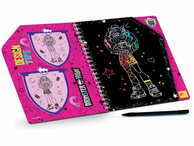 Scratch ontdekken Sketchbook Scratch ontdekken Monster High Forever Vrienden