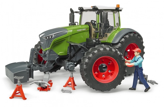Bruder Tractor Fendt 1050 Vario met monteur en gereedschap 1:16