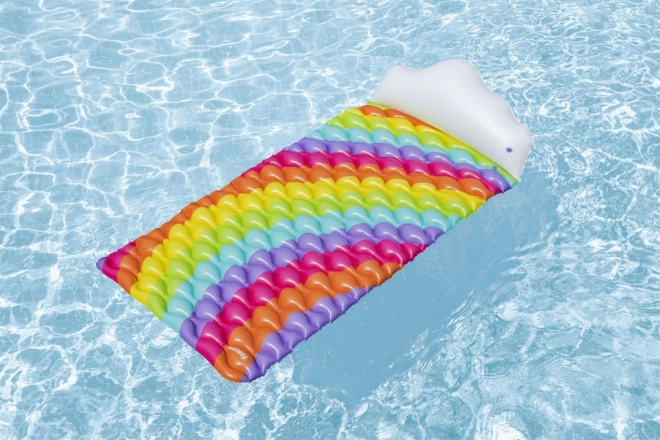Opblaasbaar luchtbed Regenboog 2,16 m x 80 cm