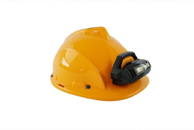 Werkhelm met zaklamp