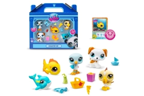 Littlest Pet Shop strandfiguren set