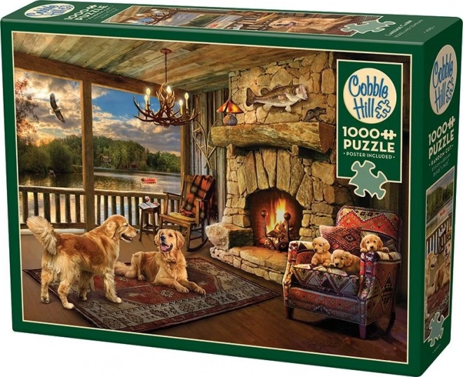 Puzzel Chata u Jezera 1000 stukjes