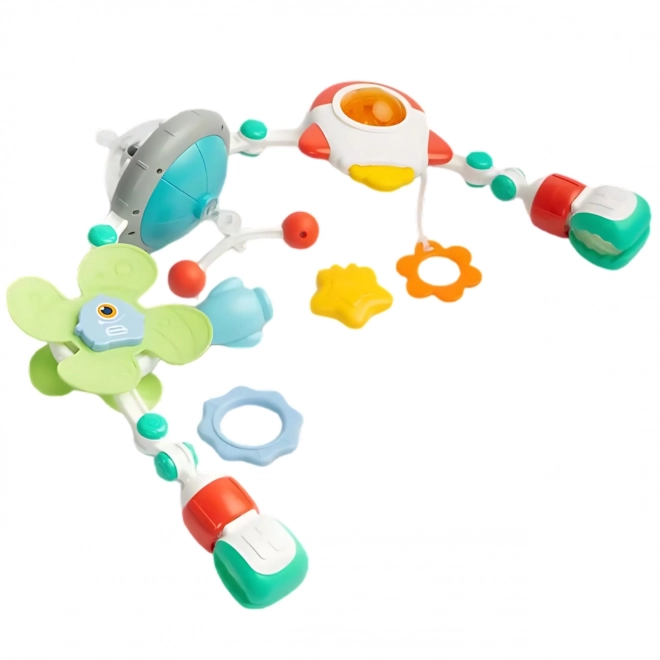 Interactieve boog met speelgoed WOOPIE BABY