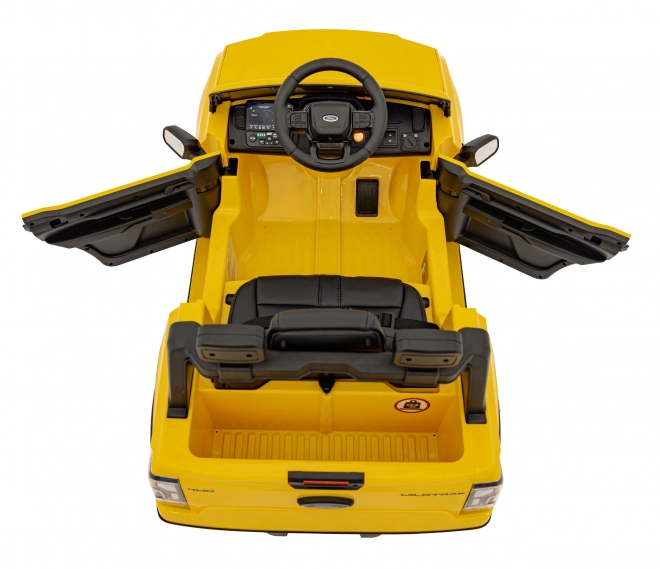Kinder elektrische auto Ford Ranger Lift Geel