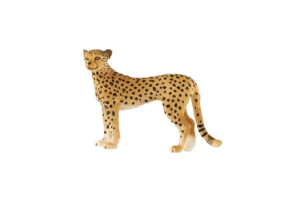 Gepard gestroomlijnd zooted plastic 8cm in zakje