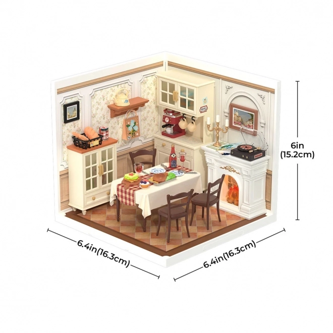 Miniatuurhuisje - Gezellige Eetkamer