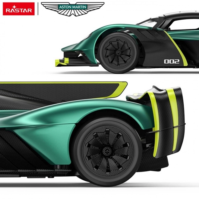 Rc auto ASTON MARTIN Valkyrie AMR Pro 1:14 donker groen RASTAR