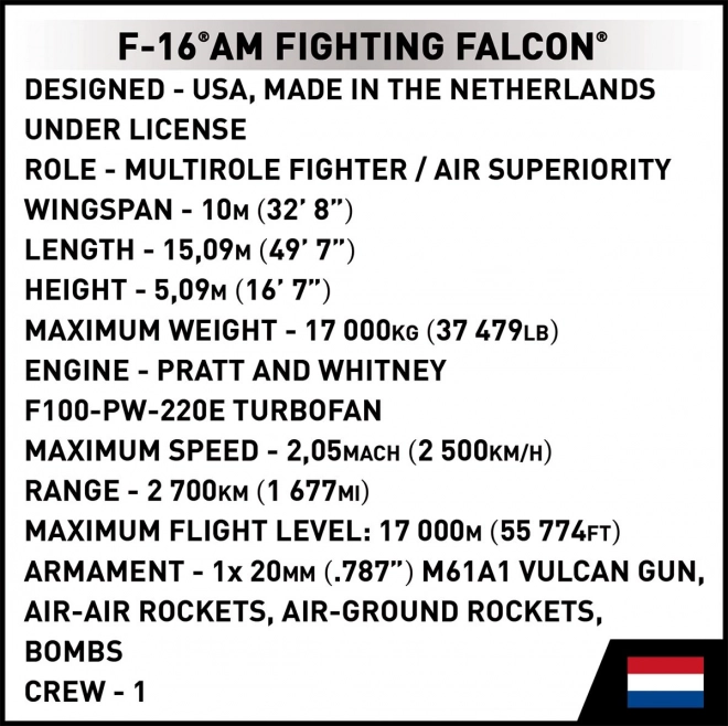 Bouwpakket F-16 AM Fighting Falcon