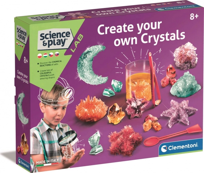 CLEMENTONI Science&Play Laboratorium: Maak je eigen kristallen