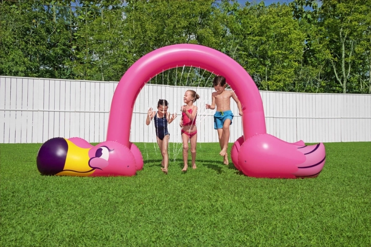 Verfrissende waterboog voor het hele gezin