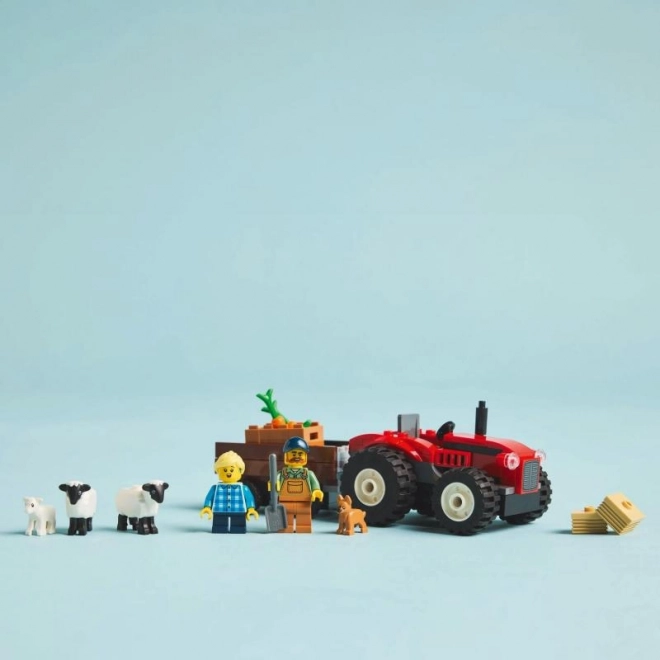 LEGO® City 60461 Rode tractor met aanhanger en schapen