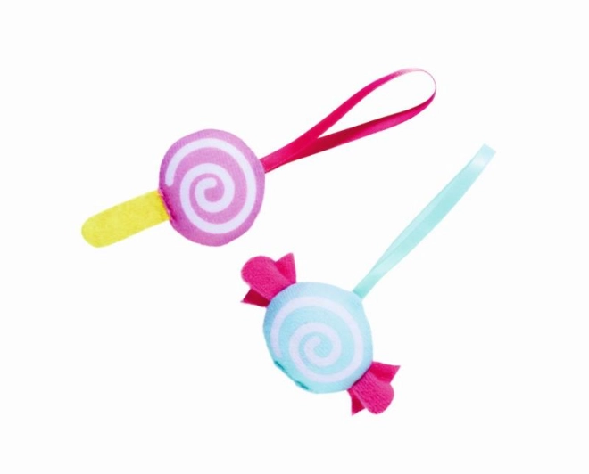 Leuke bedeltjes in de vorm van snoepjes