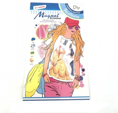 magnetische aankleedpop – creatieve set met magneten en stickers