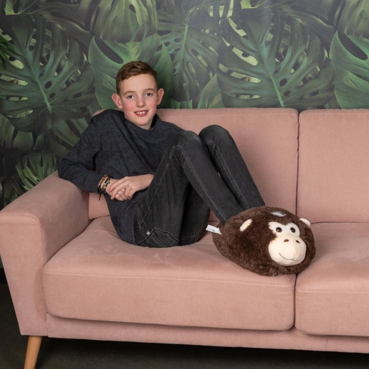 Schattig gorilla-design voor elke woonkamer