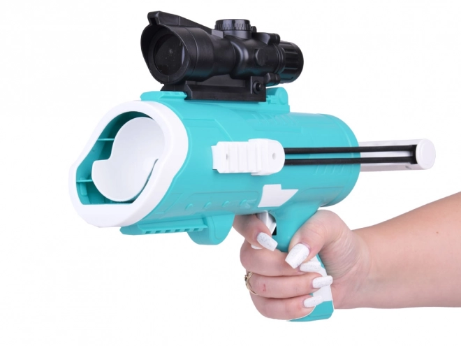 Set 6in1 voor sneeuwballen met pistool en vormen voor kinderen