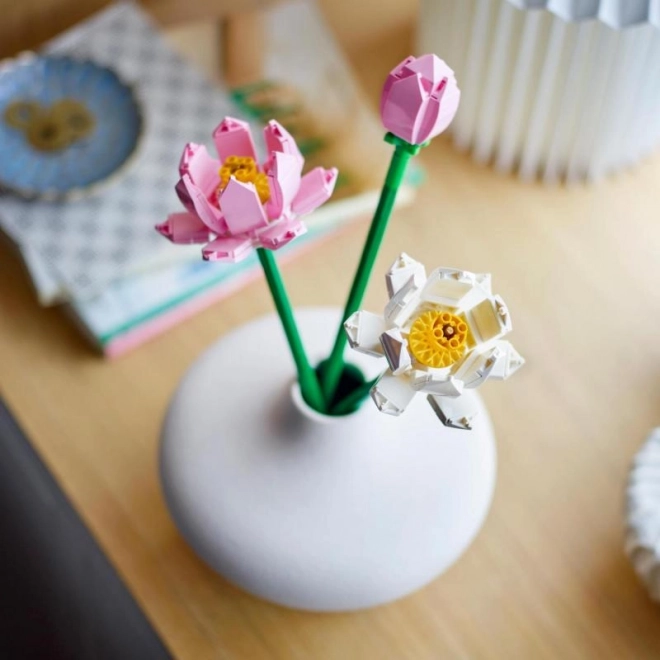 LEGO lotus bloemen decoratieve bouwset
