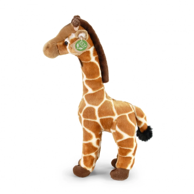 Pluchen giraf staand 40 cm – RAPPA eco‑vriendelijk