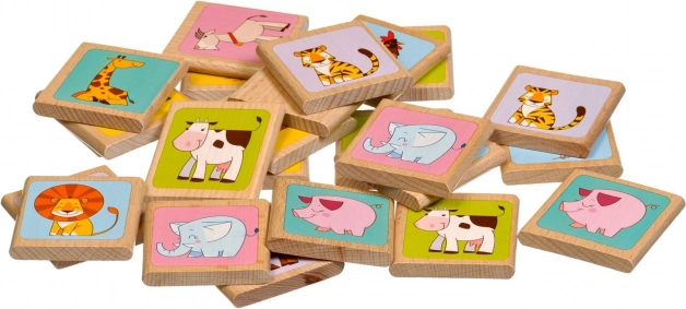 Duurzame houten kaartjes met afgeronde randen