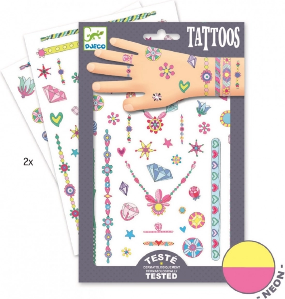 Tatoeages voor kinderen DJECO Voor de show