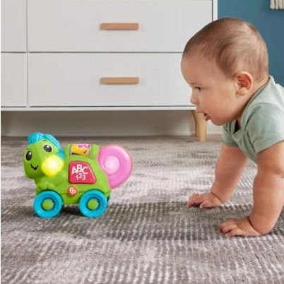 Interactieve speelhagedis van Fisher-Price Link Squad