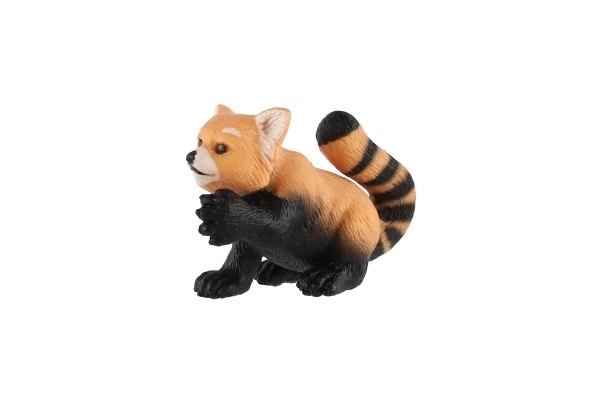 Panda rode zooted plastic 5cm in zakje