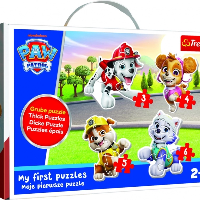 Kinderpuzzel voor de allerkleinsten – schattige honden (PAW PATROL)