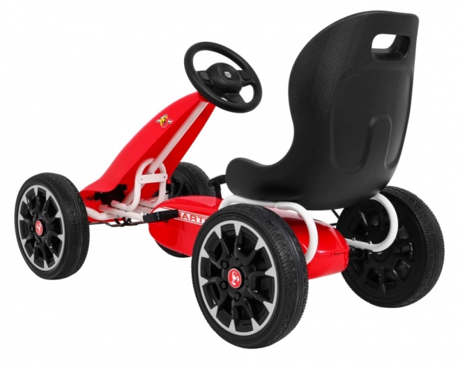 Gokart gelicenseerd ABARTH rood