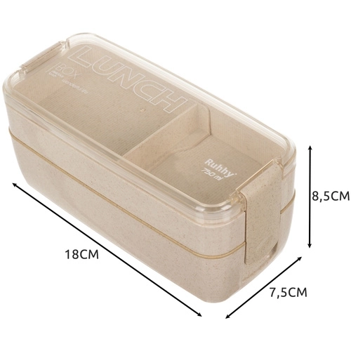 Lunchbox - broodtrommel 750ml Ruhhy 24528