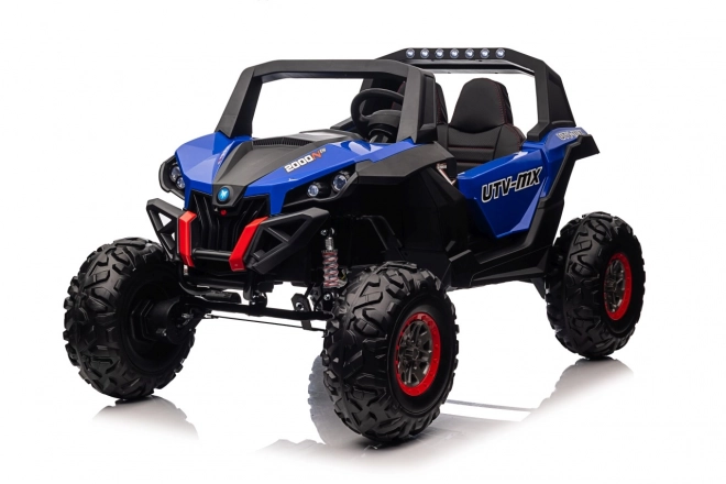 Elektrische kinderbuggy UTV-MX blauw