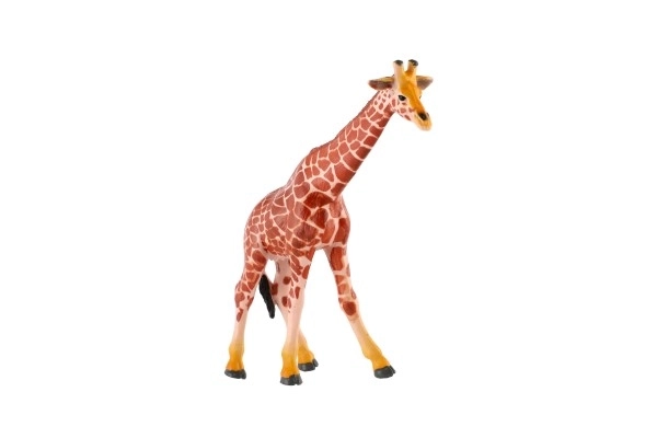 Giraffe met Net Zooted Plastic 17cm in Zak