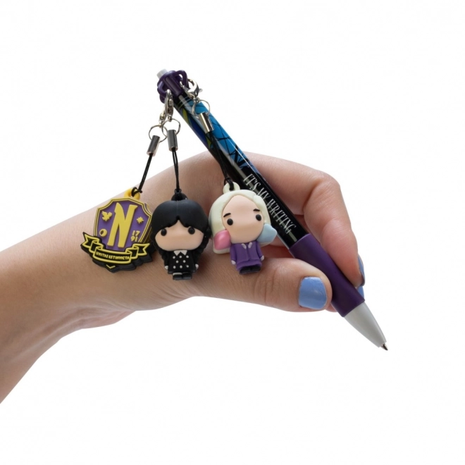 Mini Pen Pals Wednesday balpen met hanger