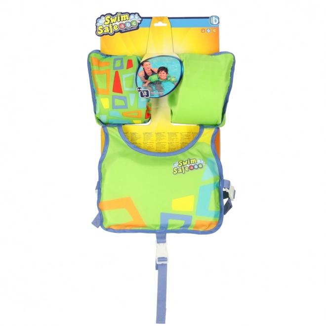 Bestway zwemvest voor kinderen van 3-6 jaar, 19-30 kg, groen