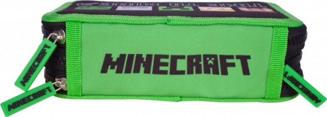 School etui Minecraft Alex en Steve drie-laags