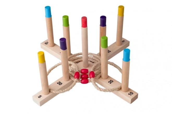 Houten ringwerpspel WOODY