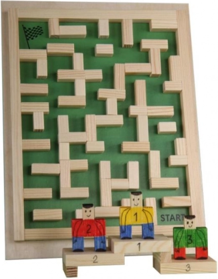 Houten Doolhof