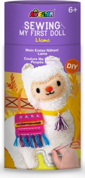 Creatieve naaikit Mijn eerste pop - Lama